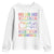 Funny Christmas LGBT Youth Sweatshirt Ho Ho Ho Homosexual TS09 White Print Your Wear