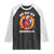Funny Christmas LGBT Raglan Shirt Santa Ho Ho Ho Homosexual TS09 Black White Print Your Wear