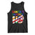 Funny Christmas LGBT Tank Top Santas Favorite Ho Rainbow TS09 Black Print Your Wear