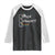 Funny Christmas LGBT Raglan Shirt Naughty Nice Gay TS09 Black White Print Your Wear