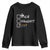 Funny Christmas LGBT Youth Sweatshirt Naughty Nice Gay TS09 Black Print Your Wear