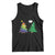 Funny Gay Christmas Tank Top Rainbow Christmas Tree LGBT TS09 Black Print Your Wear
