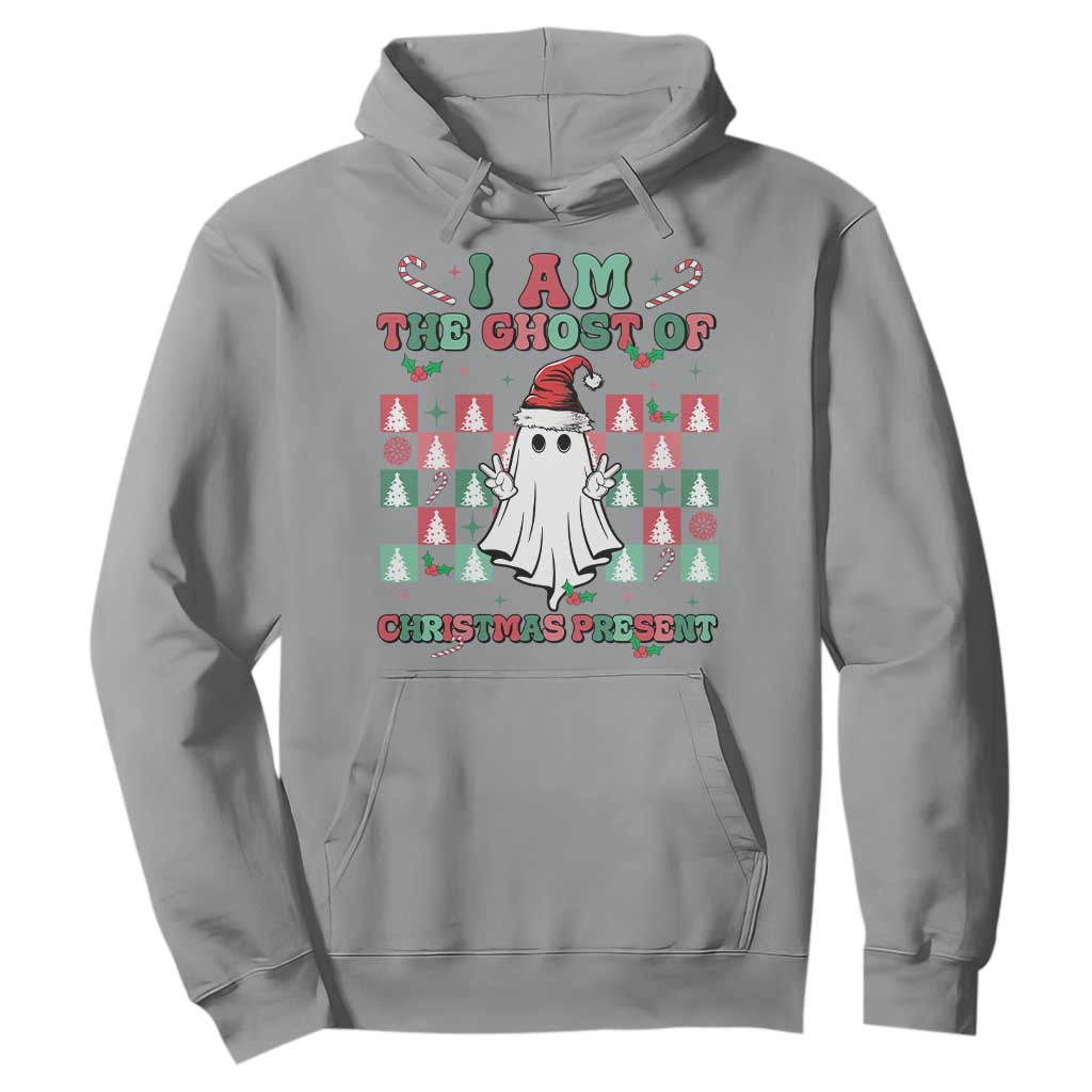 Funny Xmas Hoodie I Am The Ghost Of Christmas Present TS09 Sport Gray Print Your Wear