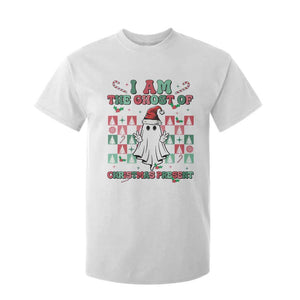 Funny Xmas T Shirt For Kid I Am The Ghost Of Christmas Present TS09 White Print Your Wear