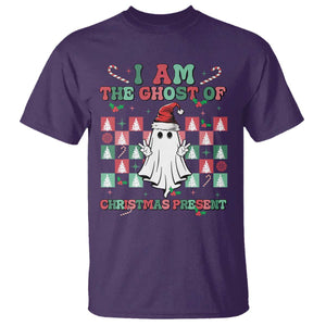 Funny Xmas T Shirt I Am The Ghost Of Christmas Present TS09 Purple Print Your Wear