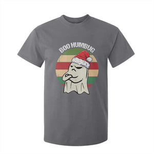 Gothic Xmas T Shirt For Kid Boo Humbug Santa Ghost TS09 Charcoal Print Your Wear