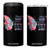Christian 4 in 1 Can Cooler Tumbler Blessed By God Loved By Jesus Led By The Spirit TS09 One Size: 16 oz Black Print Your Wear