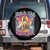 Jesus Has Rizzen Christian Funny Cool Meme Spare Tire Cover TS09 No hole Black Print Your Wear