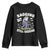 Funny Frog Meme Youth Sweatshirt Sagging But Still Gagging Naughty Adult Humor TS09 Black Print Your Wear