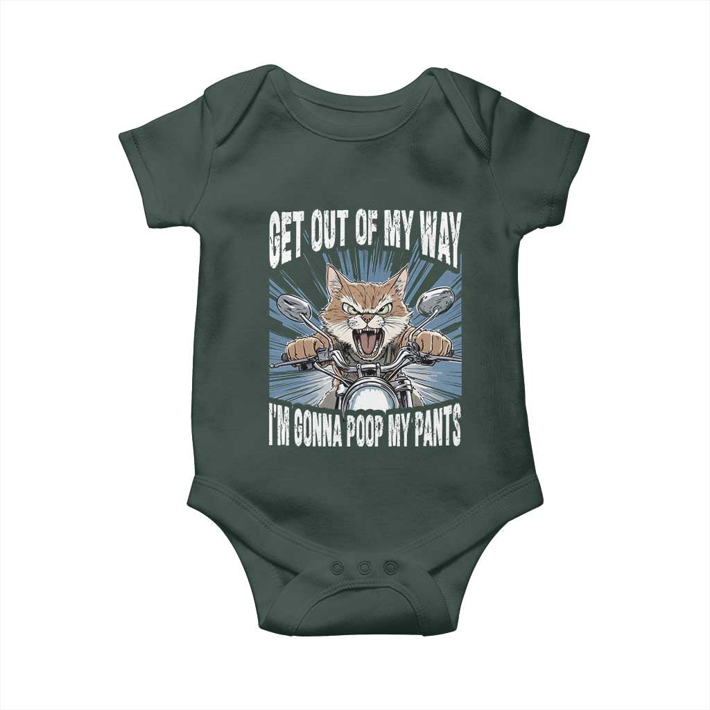 Funny Meme Baby Onesie Get Out of My Way Gonna Poop My Pants TS09 Print Your Wear