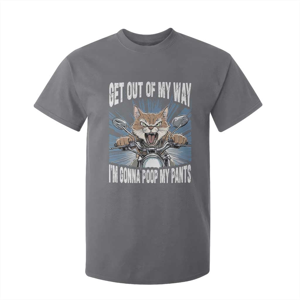 Funny Meme T Shirt For Kid Get Out of My Way Gonna Poop My Pants TS09 Charcoal Print Your Wear