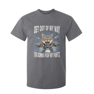 Funny Meme T Shirt For Kid Get Out of My Way Gonna Poop My Pants TS09 Charcoal Print Your Wear