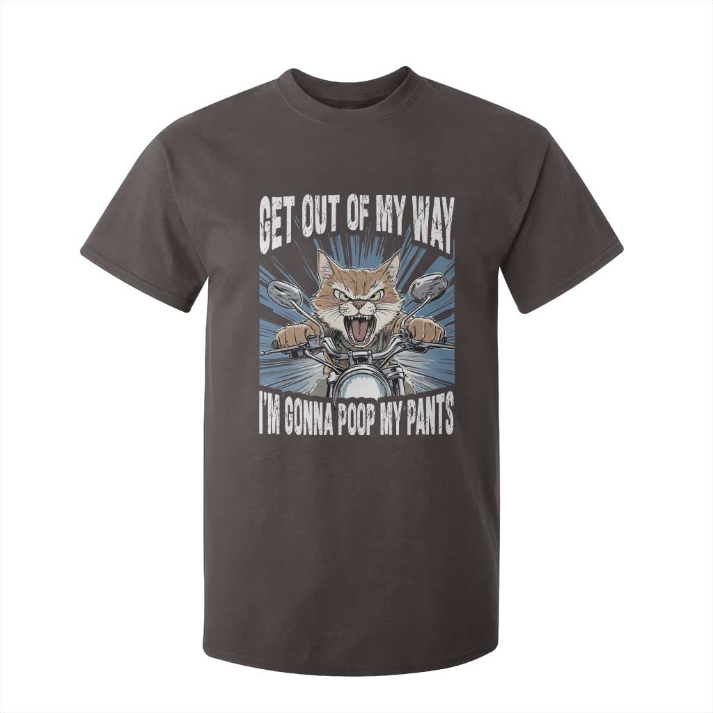 Funny Meme T Shirt For Kid Get Out of My Way Gonna Poop My Pants TS09 Dark Chocolate Print Your Wear