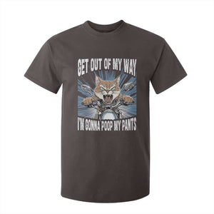 Funny Meme T Shirt For Kid Get Out of My Way Gonna Poop My Pants TS09 Dark Chocolate Print Your Wear