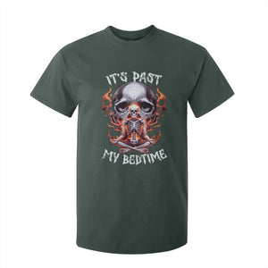 Funny Skeleton Meme T Shirt For Kid It's Past My Bedtime TS09 Dark Forest Green Print Your Wear