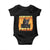 Funny Cat Meme Baby Onesie Certified Freak TS09 Black Print Your Wear