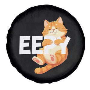 Funny Cat Meme Spare Tire Cover Eepy Cat Silly Sleepy Cat TS09 Print Your Wear