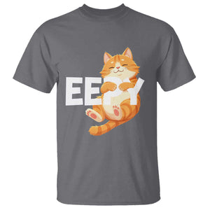 Funny Cat Meme T Shirt Eepy Cat Silly Sleepy Cat TS09 Charcoal Print Your Wear