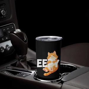 Funny Cat Meme Tumbler Cup Eepy Cat Silly Sleepy Cat TS09 Print Your Wear