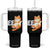 Funny Cat Meme Tumbler With Handle Eepy Cat Silly Sleepy Cat TS09 One Size: 40 oz Black Print Your Wear