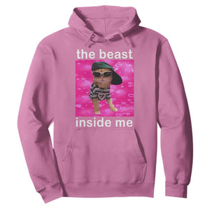 Funny Cat Meme Hoodie The Beast Inside Me TS09 Azalea Print Your Wear