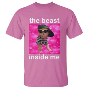 Funny Cat Meme T Shirt The Beast Inside Me TS09 Azalea Print Your Wear