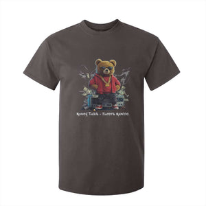 Teddy Fashion Hip Hop T Shirt For Kid Money talks Haters Mumble TS09 Dark Chocolate Print Your Wear