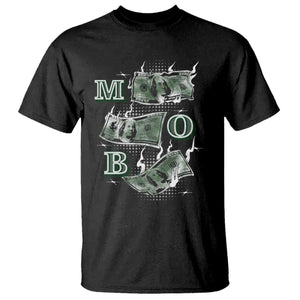 MOB Money Over Everything T Shirt TS09 Black Print Your Wear