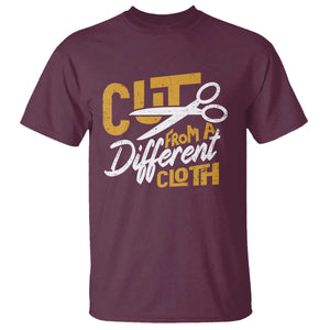 Hip Hop T Shirt Cut From A Different Cloth TS09 Maroon Print Your Wear