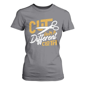 Hip Hop T Shirt For Women Cut From A Different Cloth TS09 Charcoal Print Your Wear