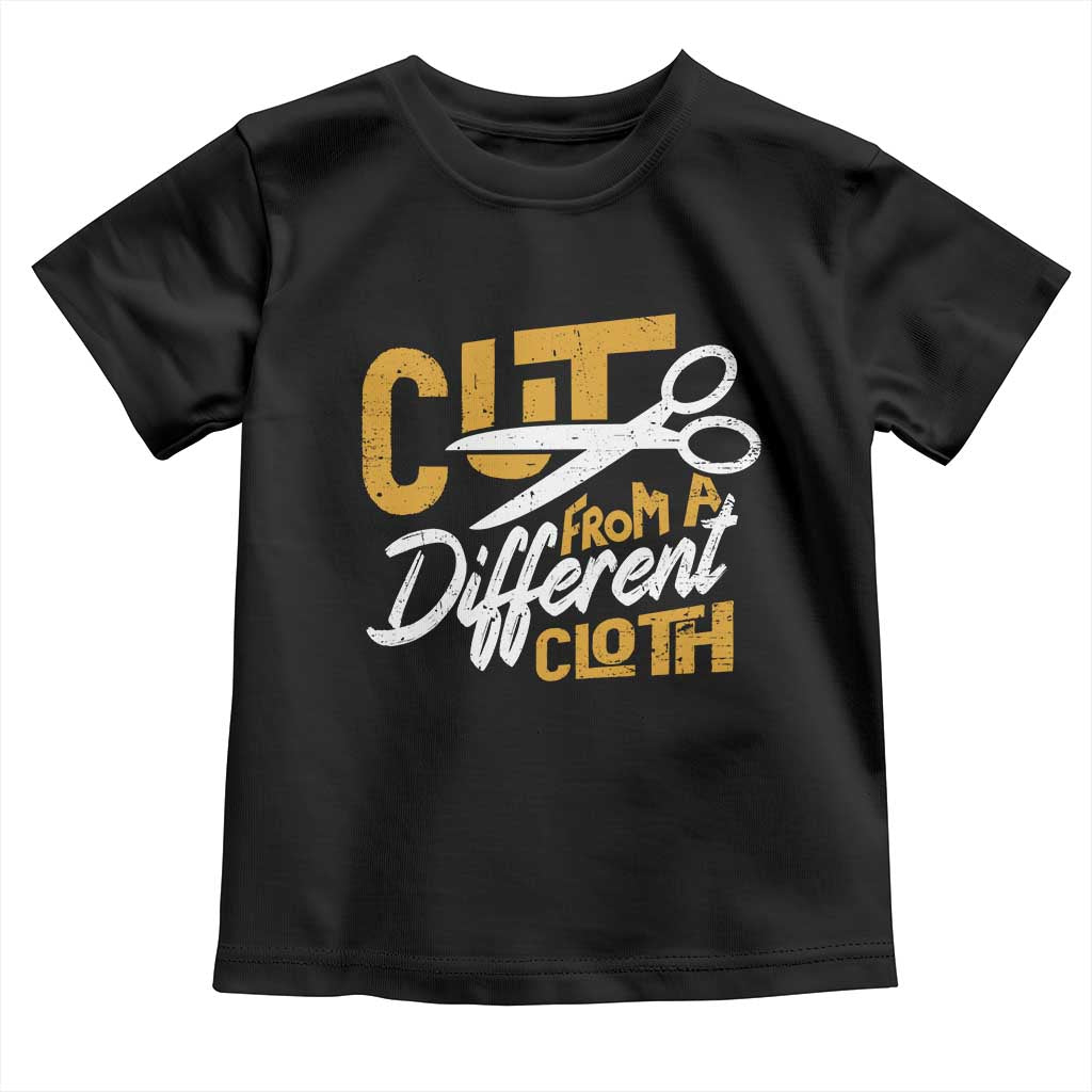 Hip Hop Toddler T Shirt Cut From A Different Cloth TS09 Black Print Your Wear