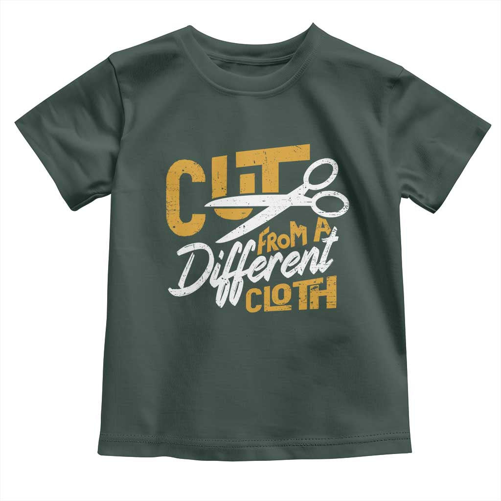 Hip Hop Toddler T Shirt Cut From A Different Cloth TS09 Dark Forest Green Print Your Wear
