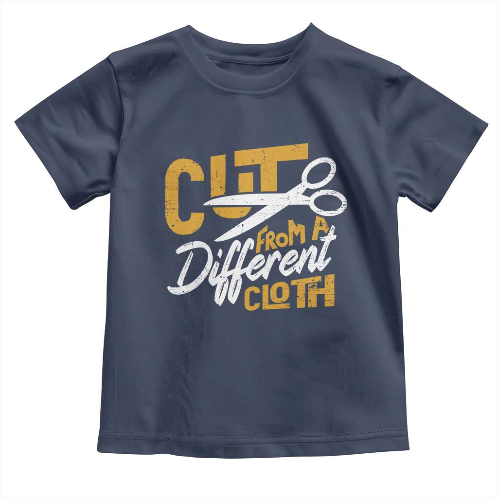 Hip Hop Toddler T Shirt Cut From A Different Cloth TS09 Navy Print Your Wear