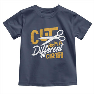 Hip Hop Toddler T Shirt Cut From A Different Cloth TS09 Navy Print Your Wear