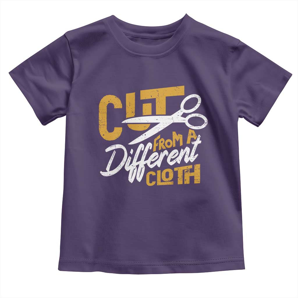 Hip Hop Toddler T Shirt Cut From A Different Cloth TS09 Purple Print Your Wear