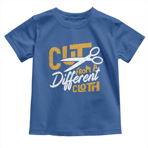 Hip Hop Toddler T Shirt Cut From A Different Cloth TS09 Royal Blue Print Your Wear