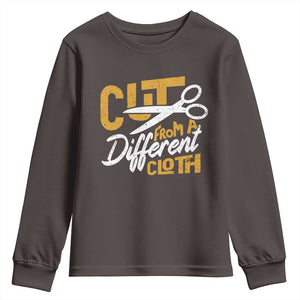 Hip Hop Youth Sweatshirt Cut From A Different Cloth TS09 Dark Chocolate Print Your Wear