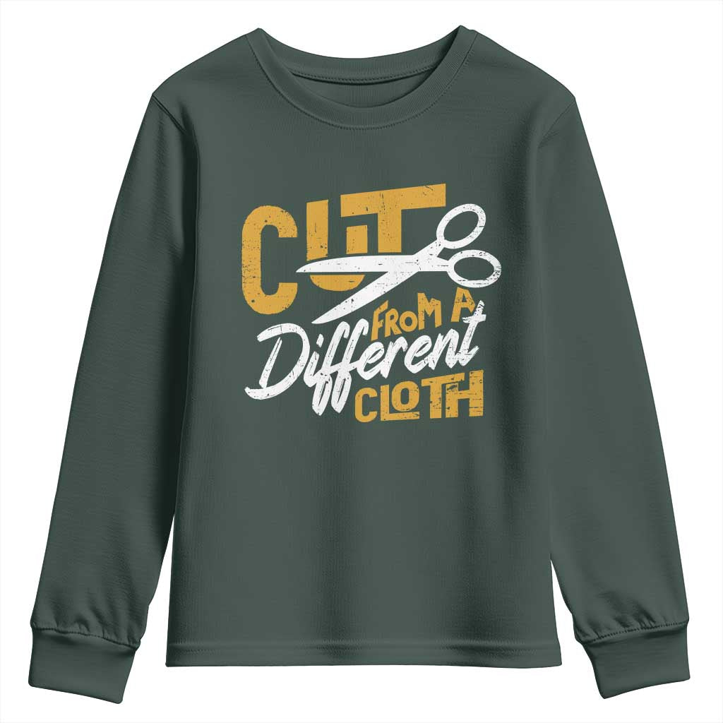 Hip Hop Youth Sweatshirt Cut From A Different Cloth TS09 Dark Forest Green Print Your Wear