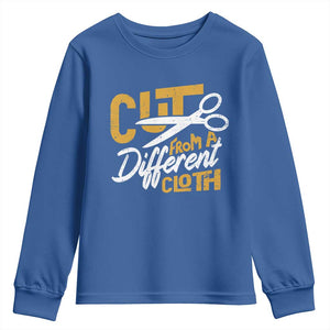 Hip Hop Youth Sweatshirt Cut From A Different Cloth TS09 Royal Blue Print Your Wear