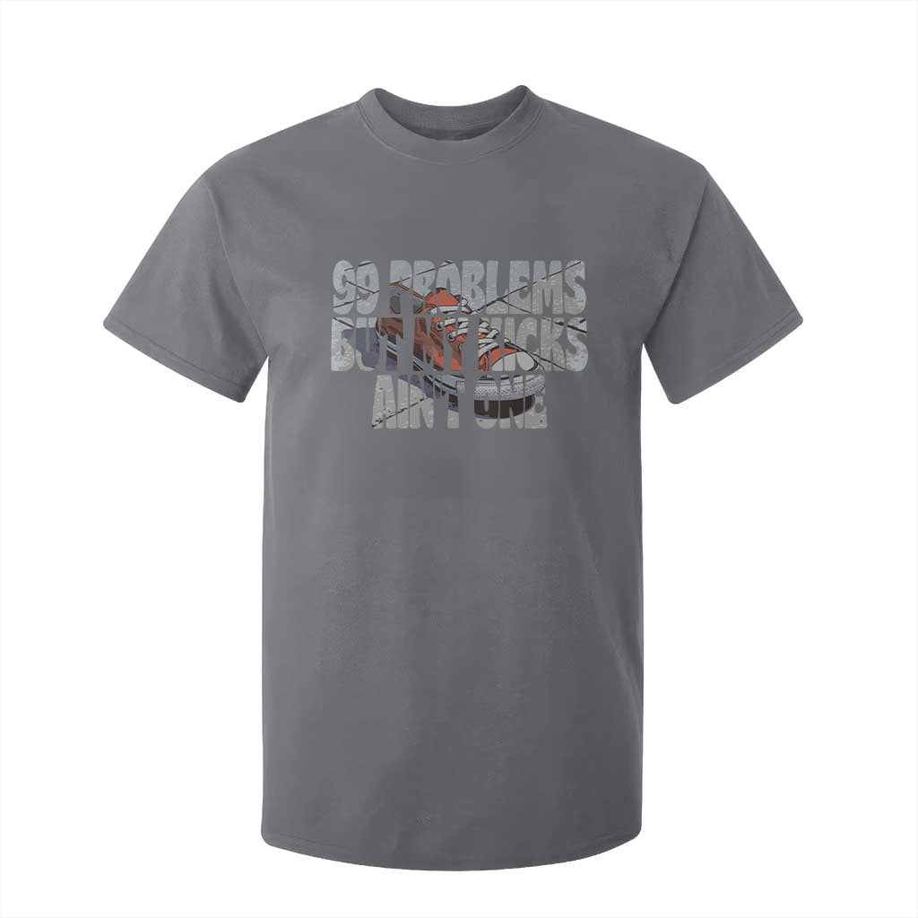 Sneaker Lover T Shirt For Kid 99 Problems But My Kicks Ain't One TS09 Charcoal Print Your Wear