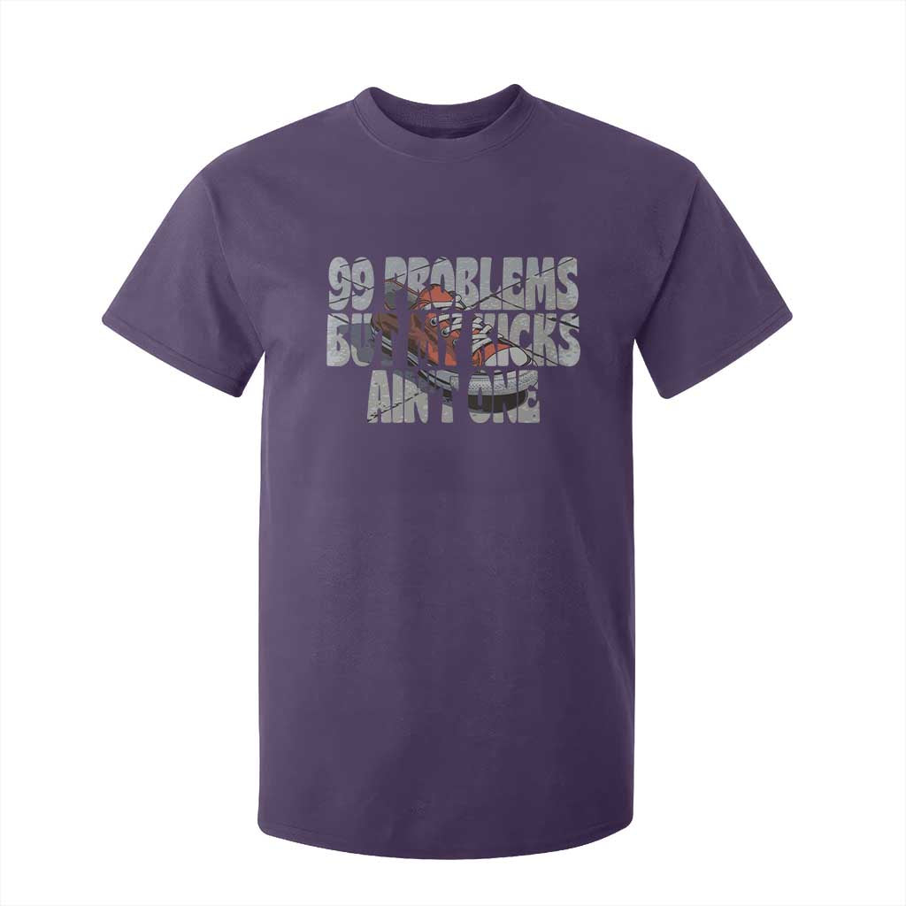 Sneaker Lover T Shirt For Kid 99 Problems But My Kicks Ain't One TS09 Purple Print Your Wear