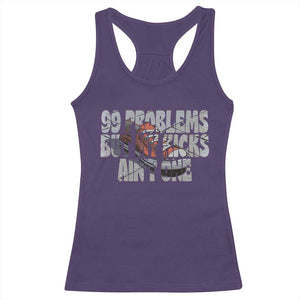 Sneaker Lover Racerback Tank Top 99 Problems But My Kicks Ain't One TS09 Purple Print Your Wear