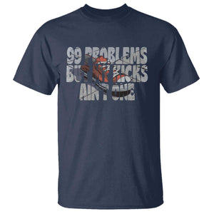 Sneaker Lover T Shirt 99 Problems But My Kicks Ain't One TS09 Navy Print Your Wear