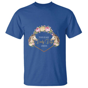 Horse Racing T Shirt This Is My Derby Day Dress Girl Woman TS09 Royal Blue Print Your Wear