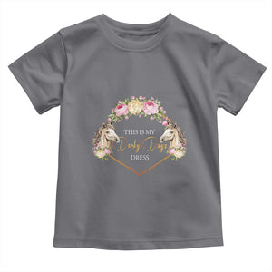 Horse Racing Toddler T Shirt This Is My Derby Day Dress Girl Woman TS09 Charcoal Print Your Wear