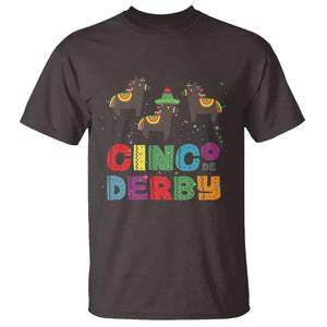 Funny Horse Racing T Shirt Cinco De Derby Mexican Horse Race TS09 Dark Chocolate Print Your Wear