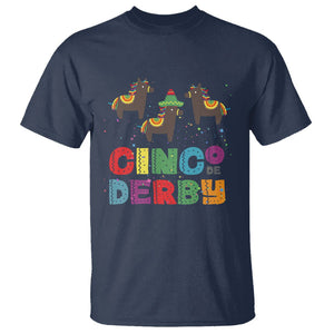 Funny Horse Racing T Shirt Cinco De Derby Mexican Horse Race TS09 Navy Print Your Wear