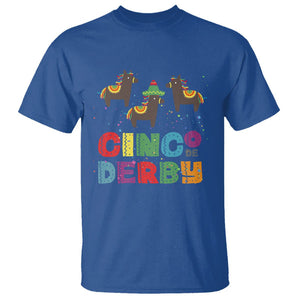 Funny Horse Racing T Shirt Cinco De Derby Mexican Horse Race TS09 Royal Blue Print Your Wear