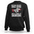 Weekend Forecast Horse Racing With A Chance Of Drinking Sweatshirt TS09 Black Print Your Wear