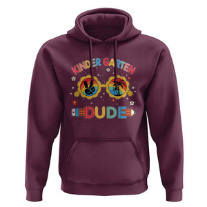 Funny Cool Kindergarten Dude Hoodie TS09 Maroon Print Your Wear
